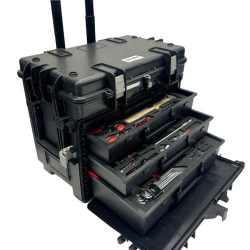 Sonic – Aviation Toolset with Mobile Toolcase – Basic, 145-PCS – 01450S