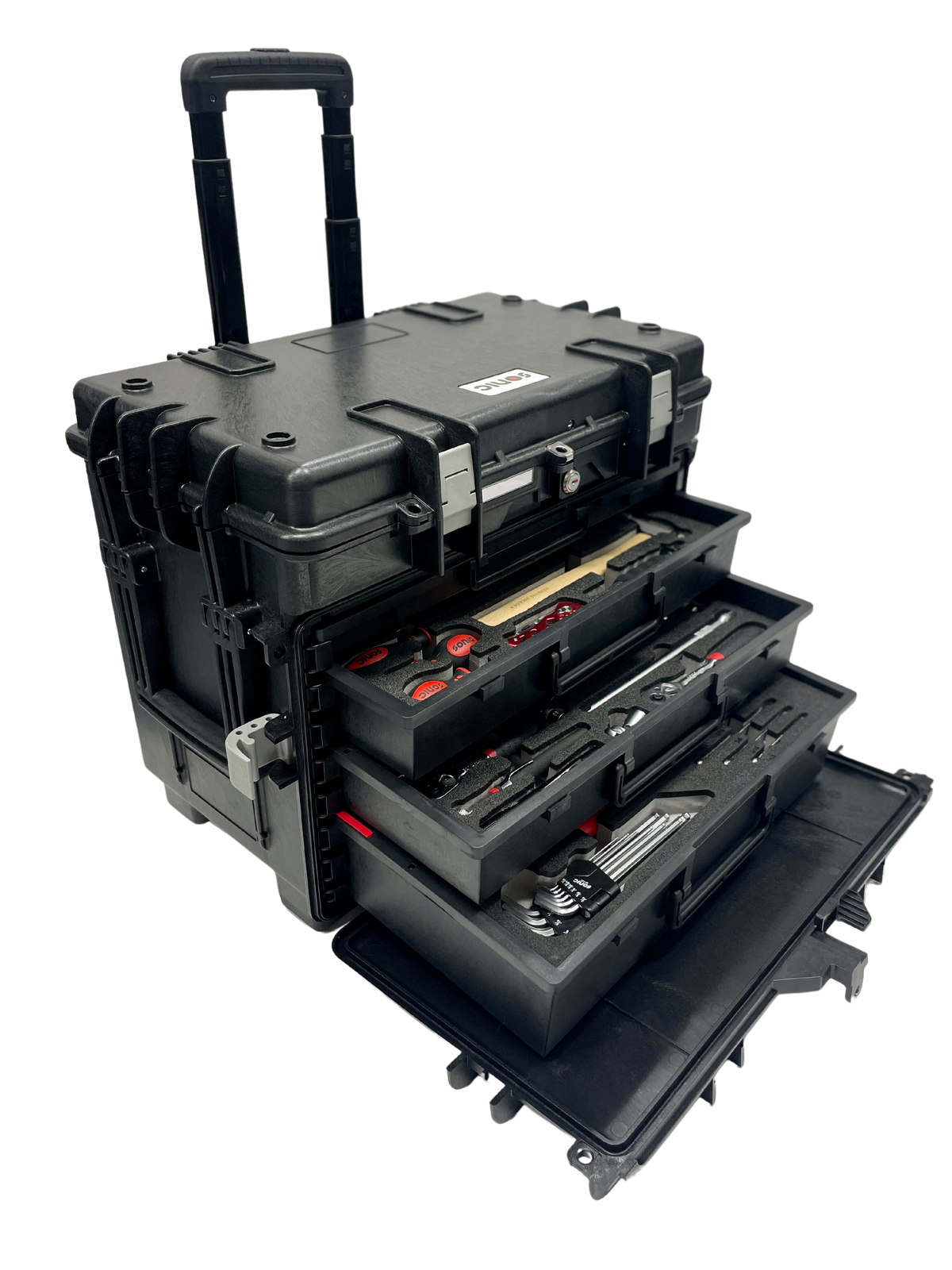 Sonic - Aviation Toolset with Mobile Toolcase - Basic, 145-PCS - 01450S