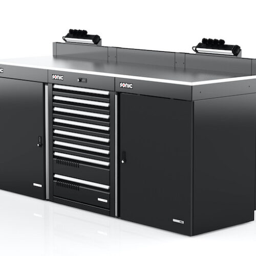 NEXT S4 SERVICE CART WITH LID