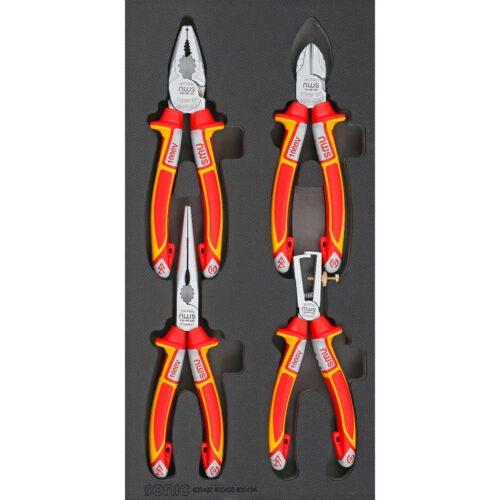 VDE PLIER SET, 4-PCS – SMALL SFS